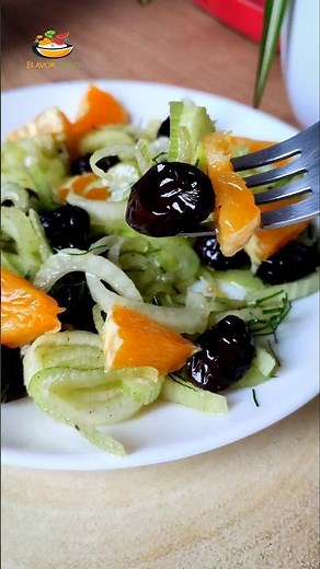 This Flavor Combo Is Insanely Good! | Fennel, Black Olives & Orange Salad
