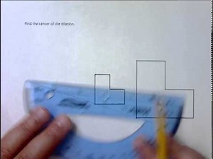 Construct Center of Dilation