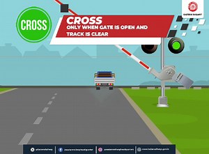 9.2K views · 89 reactions | Obey safety rules at level crossing. #LevelCrossing #SafetyRules #EasternRailway | Eastern Railway Headquarter | Facebook