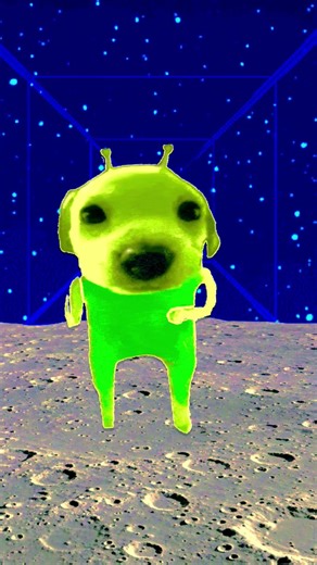 Alien dog Dance💃 👽 #emoji