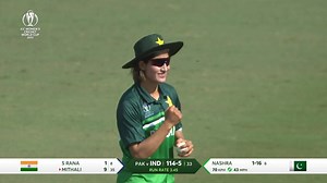 1M views · 16K reactions | Massive wicket for Pakistan as captain Mithali Raj (9) departs, leaving India at 114/6. #CWC22 | ICC - International Cricket Council | Facebook