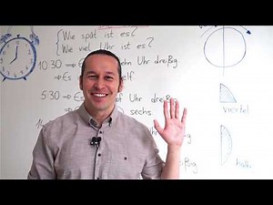 Learn German / - A1 - / Lesson - 5 Die Uhrzeit - Telling / Asking Time in German Language