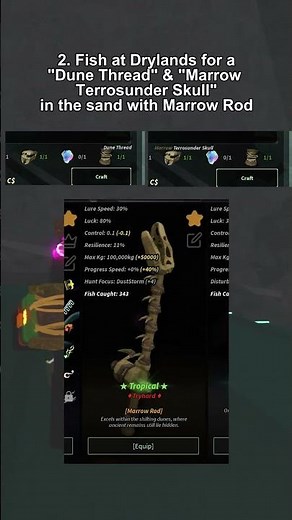 How To Get Terrotrapper Rod In Fisch 🦖 #roblox #viral #fisch #trending #robloxfisch