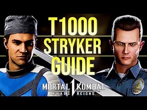 T-1000 STRYKER Complete Combo Guide Setups and Mix-Ups MK1 - Mortal Kombat 1