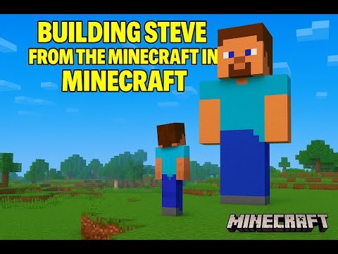 I BUILT STEVE FROM THE MINECRAFT MOVIE IN MINECRAFT!