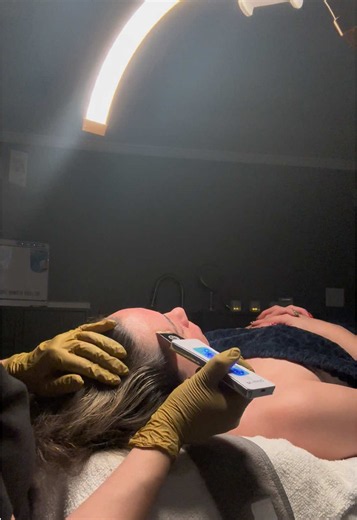 Want to glow like a glazed donut? 🍩✨ Book your facial with me at Sweet Skin Studio for hydrated, smooth, glowing skin 🪞💕 #glowingskin #facial #skincare #sanantonioesthetician #dermaplaning