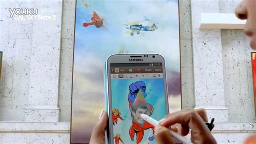 三星GALAXY Note2最新电视广告
