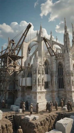 Milan Cathedral Built in 10 Seconds ⛪ | Italy's Gothic Masterpiece