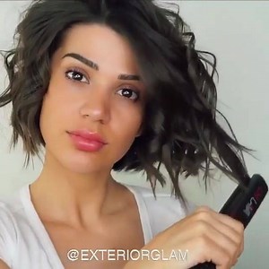 The CHI LAVA 1" Hairstyling Iron just made getting that cool girl curled hairstyle a lot easier. Learn more about it here: https://bit.ly/2EGEGb2 | CHI Professional
