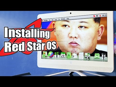 Installing Red Star OS on a Terrible Computer (Kim Jong Un is in My Walls)