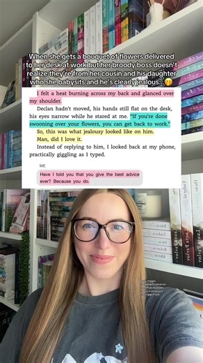 when her boss is jealous💐 the intern by @MarniMann #booktok #billionaireromancereads #agegaptrope #enemiestoloversrecs #bossemployeeromance