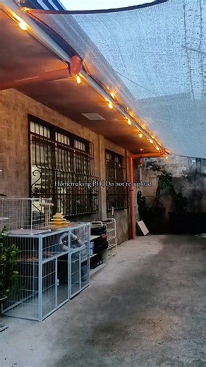 5.6K views · 58 reactions | Dimmable Outdoor String Lights - perfect for porches, patios, and yards. Adds a warm homey ambiance to your outdoor space. ♥️ #outdoorlights #porchlights #patiolights #outdoordecor #outdoorlighting | Homemaking PH | Facebook