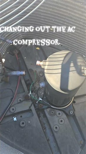changing out ac compressor