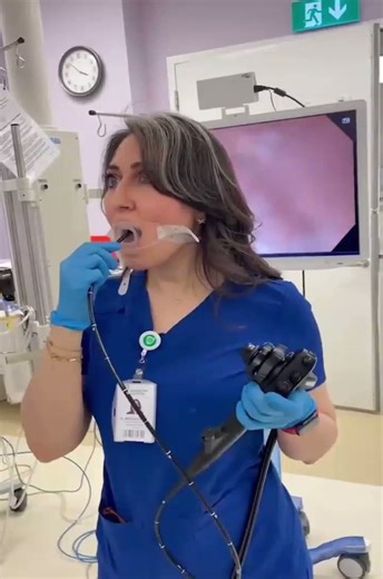 Professor giving evidence that endoscopy can be done without sedation or propofol