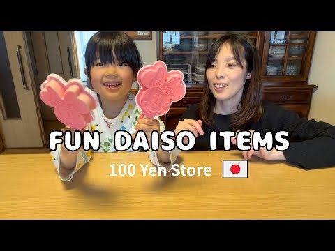 【Trying DAISO 100 Yen Store Finds 🇯🇵 】Mom Life in Japan | Easy & Fun Items｜Vlog