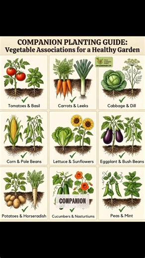 Why Farmers Plant Different Crops Together (Companion Planting) #farming #companionplanting