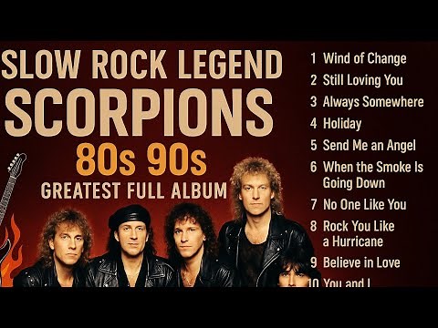 Scorpions Slow Rock 80s 90s | Greatest Full Album of All Time