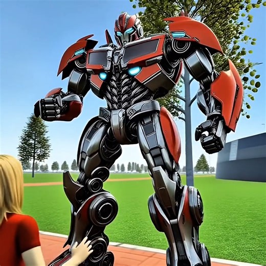 👉 THIS CAR TRANSFORMED INTO A REAL ROBOT 🤖🔥 in Car Simulator 2 #carsimulator2 #automobile #shorts