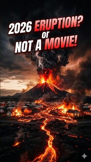 This Is NOT a Movie… Iceland’s Volcano Might Erupt Again in 2026