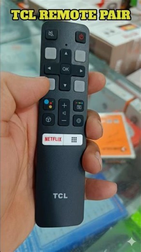 TCL Smart led tv remote pairing.😎⚡#smarttv