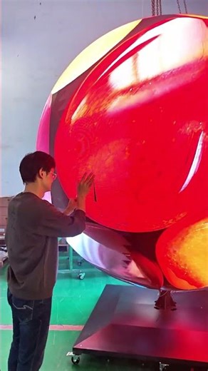 So this is what it means to install LED modules. #ledscreen #apexlsled #leddisplay #ledwall