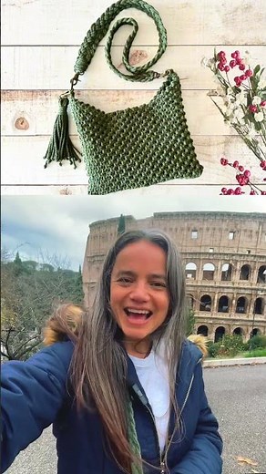 Macrame Tutorial | How to make a Macrame Bag Step by Step #macrametutorial