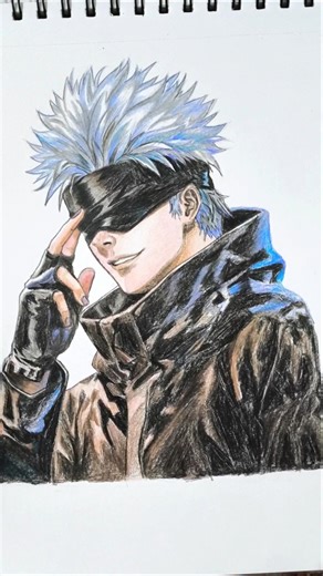 Gojo Satoru in Hyper-Realism 🎨 #JJK