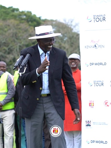 President Ruto Delights Fans at Magical Kenya Open 2026
