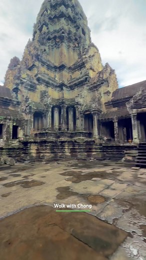 453K views · 42K reactions | This is the view from the uppermost level of Angkor Wat, at the highest tower. The celestial dancers are truly beautiful. | Walk With Chang | Facebook