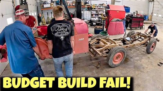 What nearly derailed our Willys Jeep restoration