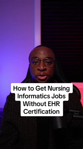 Replying to @rhyoneunite It’s possible to obtain Nursing Informatics jobs without any certification in the specific EHR your organization is using. Here’s how I went about achieving this! #nursinginformatics #nurseinformatics #nursing #clinicalinformatics #informaticsnurse #informatics