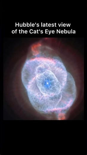 Hubble's latest view of the Cat's Eye Nebula!
