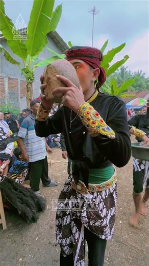 Polaeh Kawer minum air kelapa jaranan kuda lumping ebeg | Indonesian Javanese Traditional Dance