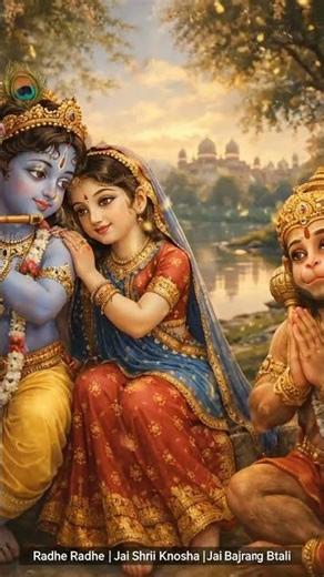 #bajrangbali #radhakrishna #shyamjibhakti #radharani #krishna #love #bhakti #hanumanji #hindugod