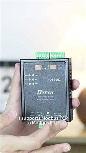 IOT9063 RS232 RS485 to TCP IP 2 Port Serial Server