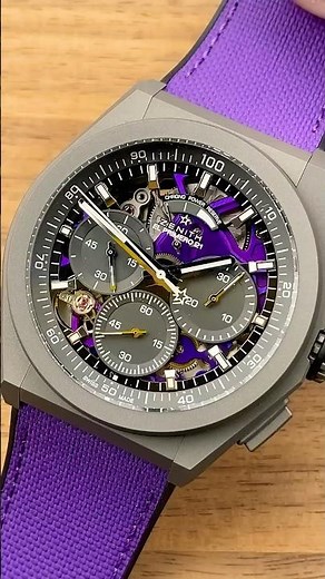 Zenith Defy El Primero 21 Ultraviolet (97.9001.9004/80.R922) 1-Minute Watch Review