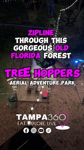 You’re going to want to check out this thrilling adventure at @TreeHoppers_ Aerial Adventure Park in Dade City! 🌲✨ Conquer 10 courses, over 100 elements, and experience the magic of cosmic night climbs. Are you ready for the ultimate outdoor challenge? 𝗟𝗜𝗞𝗘 ∙ 𝗙𝗢𝗟𝗟𝗢𝗪 ∙ 𝗦𝗛𝗔𝗥𝗘 Crystal Mraz, REALTOR Coldwell Banker Realty - New Tampa 📲 239.826.1385 📧 crystal.mraz@cbrealty.com #tampa360 #placestoeat #thingstodo #homestobuy #treehoppers #ziplining #aerialpark #dadecity #tampalife