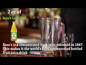 How To Make a Daiquiri - Cocktail Recipe