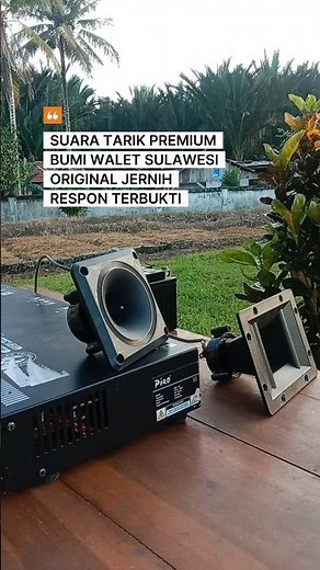 SUARA TARIK WALET PREMIUM ORIGINAL BWS