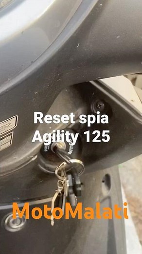 Reset spia olio kimco agility 125