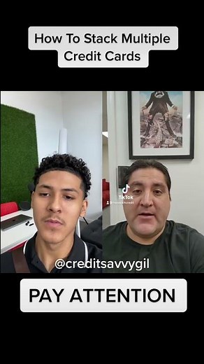 How To Stack Multiple Credit Cards