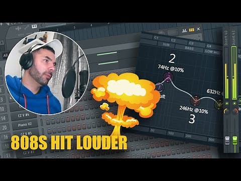 HOW TO MAKE YOUR 808s SUB/Bass "HIT HARDER" 💣 FL Studio Tutorial (+Free FL Preset)