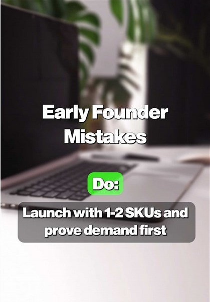 Most early DTC mistakes aren’t marketing mistakes. They’re operational mistakes. Too many SKUs. Pricing without knowing true costs. Scaling complexity before you’ve earned it. The brands that scale fastest usually start by keeping things simple. What’s one mistake you made early that you’d never make again? #dtc #ecommerce #founder #businessoperations #scalesmartv