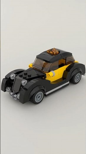 LEGO 40532 Vintage Taxi Satisfying Speed Build #lego