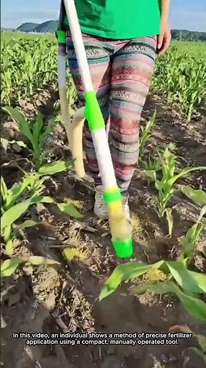 Precise Manual Fertilizer Application