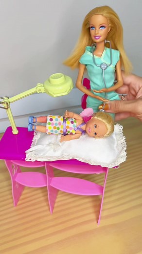 Barbie Doctor Set and Barbie Baby Set Showcase