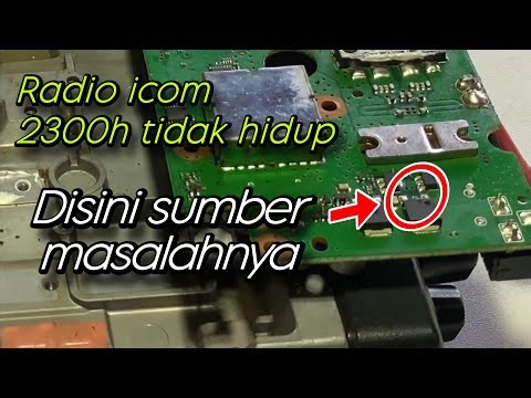 Awesome!! Here's how to fix an ICOM IC 2300H radio that won't turn on.
