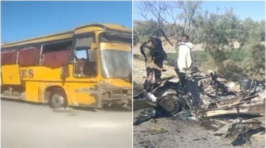 One killed, seven wounded in Khuzdar bus blast