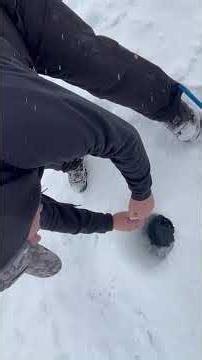 This is the ice fishing spot we helped make famous, and we never miss a chance to fish here
