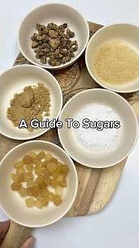 A Guide To Different Types Of Sugars And Their Health Benefits